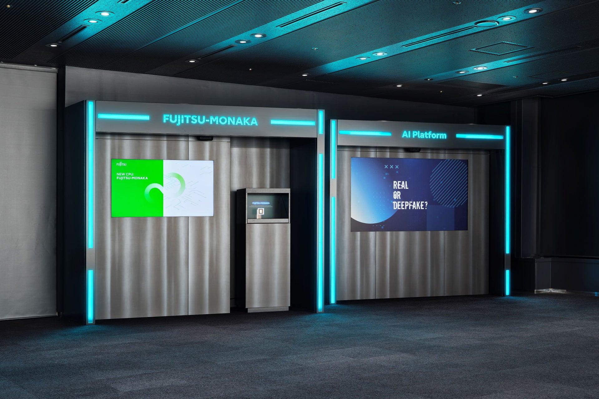 Fujitsu Techonlogy Park 本店エントランス　リニューアル